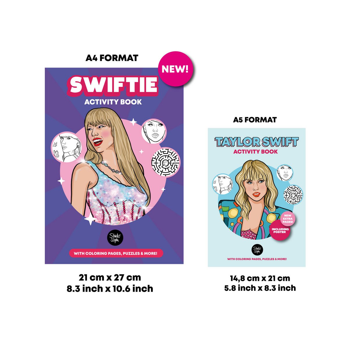 Taylor Swiftie Cahier d'activités A4