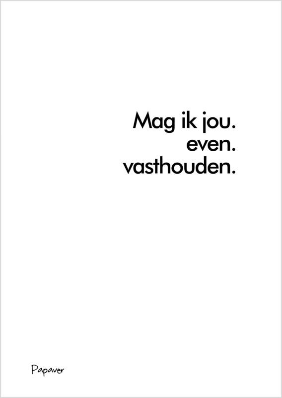 Mag ik jou vasthouden