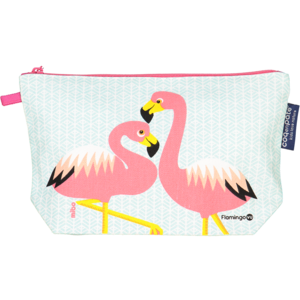 Rosa Flamingo-Federmäppchen
