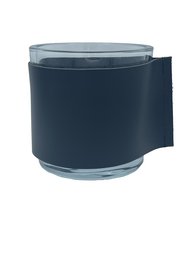 Teholder læder XL sort