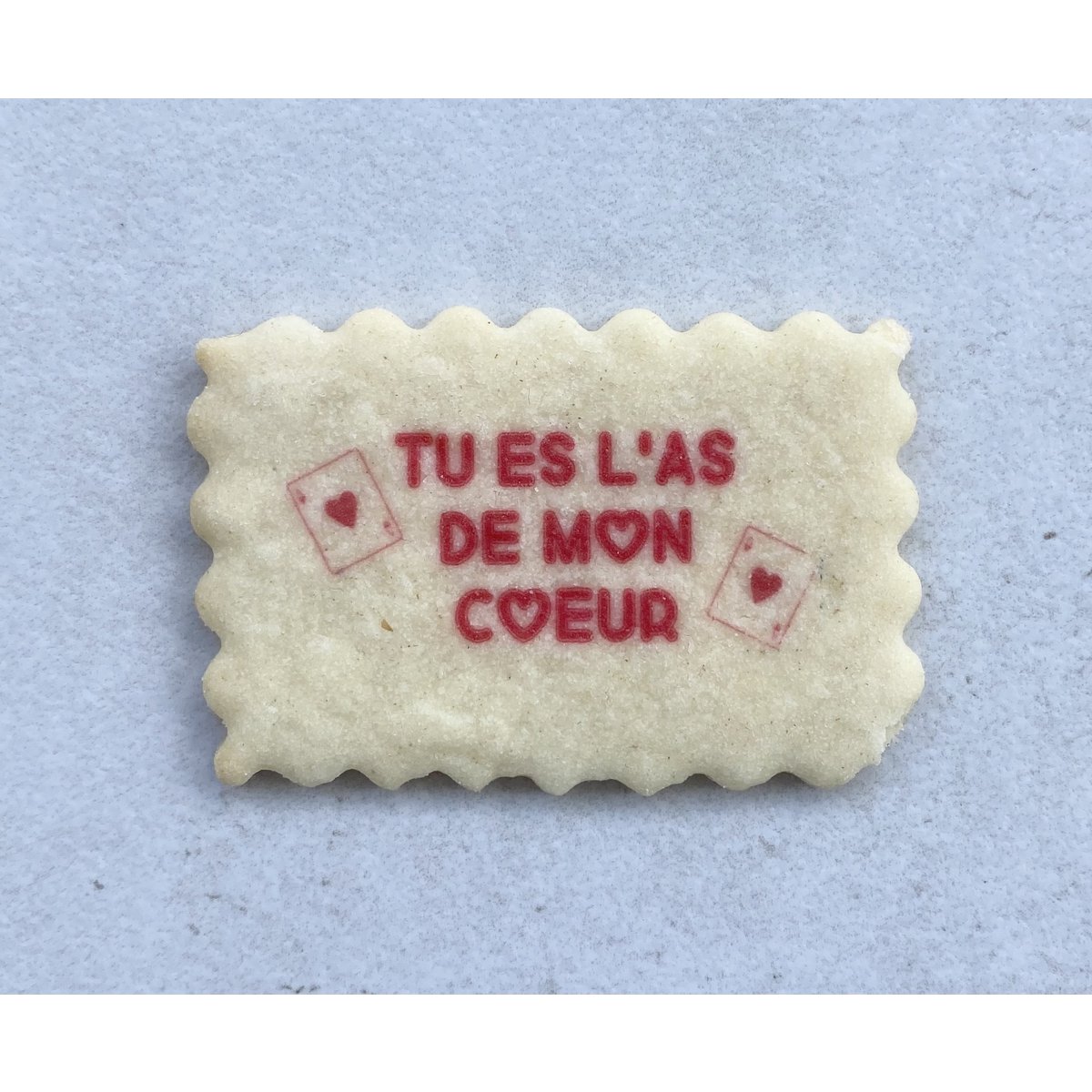 Box of personalized biscuits with the theme "Croque moi!" Copy