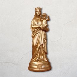 Statuetta di decorazione d'interni Notre-Dame de la Garde, ho visto la Vergine 30 cm - Colori senza tempo