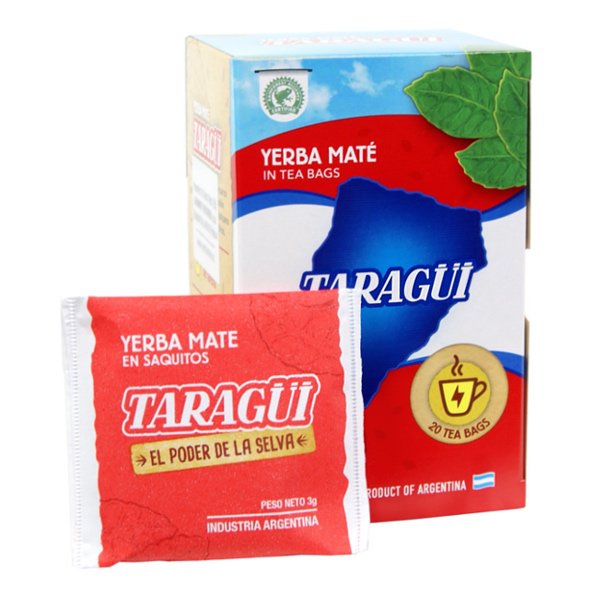 Taragui mate cocido 20x6gr