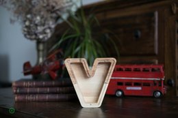 Wooden Piggy Bank Lille, brevpengebank, møntkasse, træboksepenge, sparer pengeboks