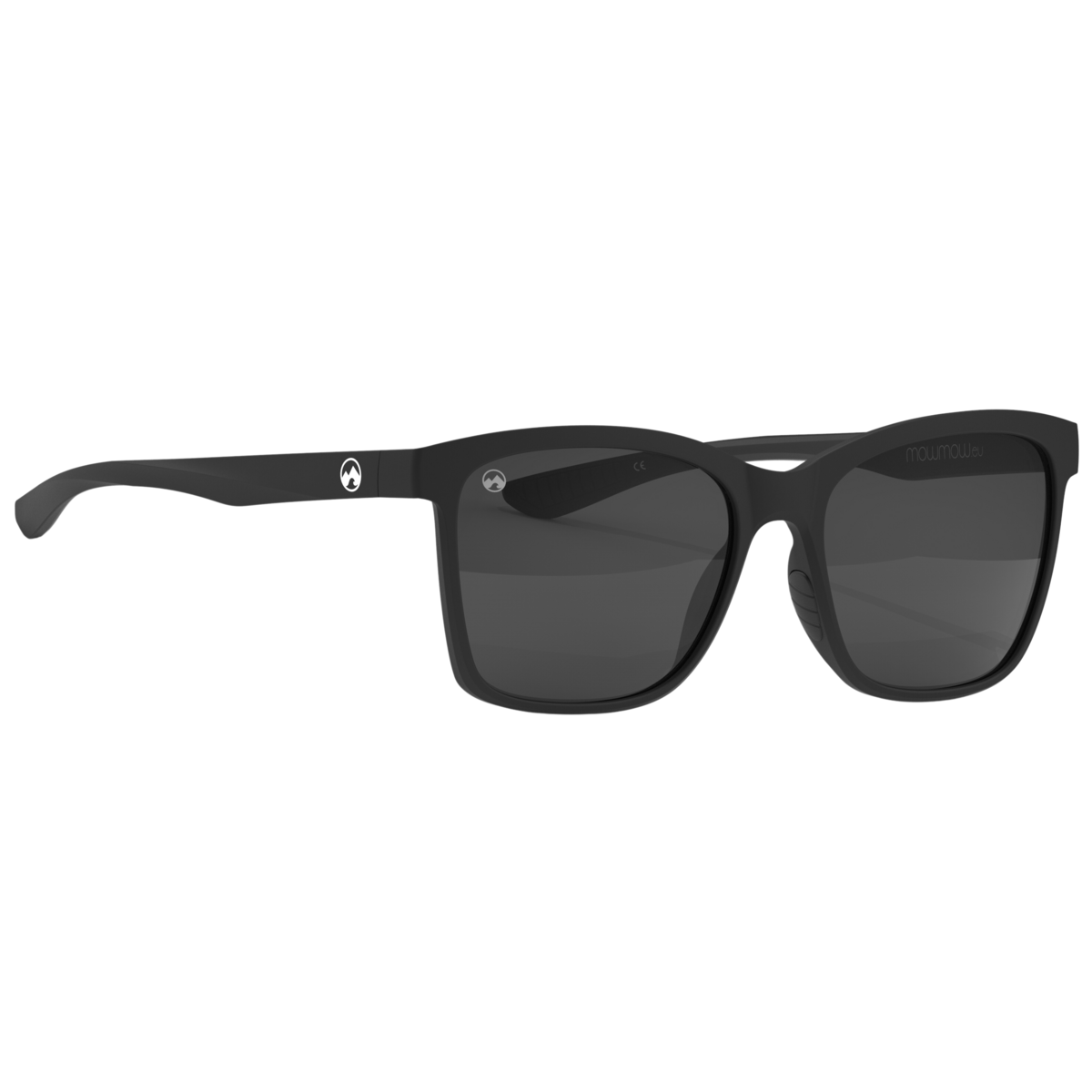 Maui - Matt sort stel | sort linse