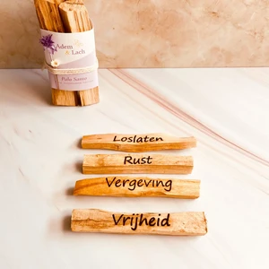 Palo Santo with text: Emotions (4st)