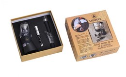 LAGUIOLE COFFRET VIN AERATORE VINO SET REGALO 4 ACCESSORI