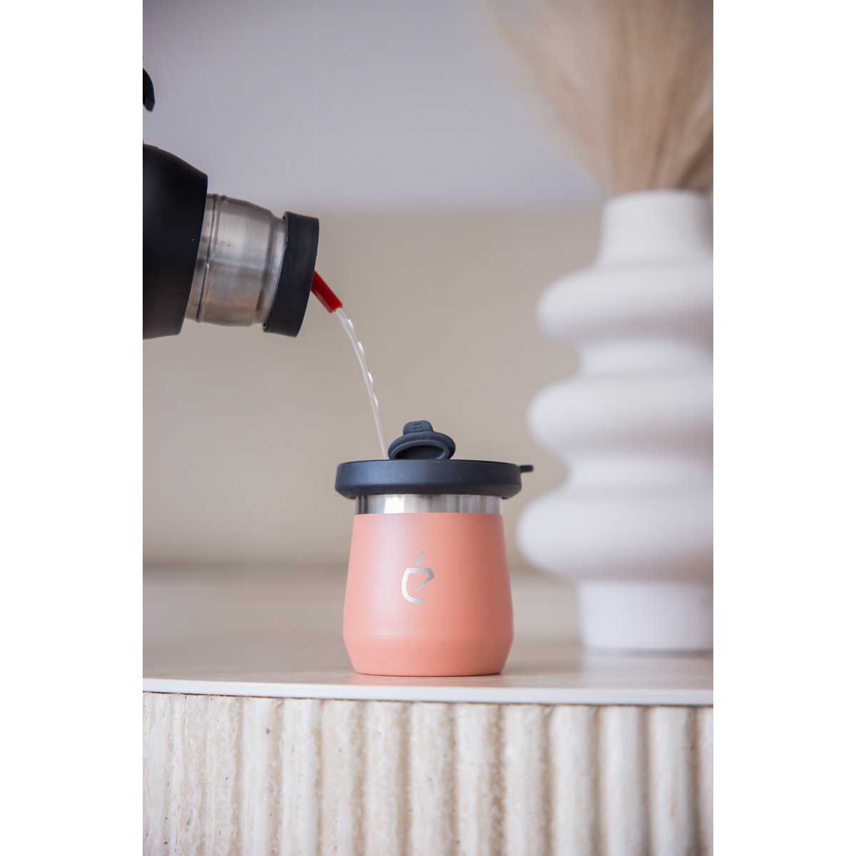 Yerba Mate SET TORMOLID DUALFOW PRO - Sakura Pink | UN MATE®