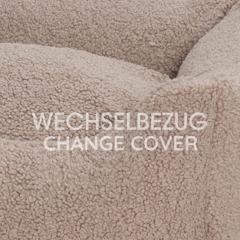 Wechselbezug Hundebett Box Bett Paddy gravel