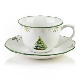 Santa Lila Cup med tallerken 220 ml