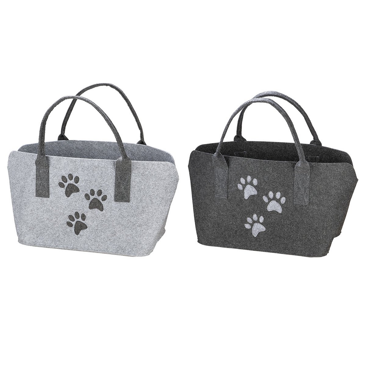 Filz Tasche "Pfoten" VE 4 so