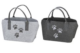 Filz Tasche "Pfoten" VE 4 so