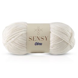 Sensy Chino Soft Cotton Yarn, 3.5 oz, 360 Yards, Gauge 2 Fine