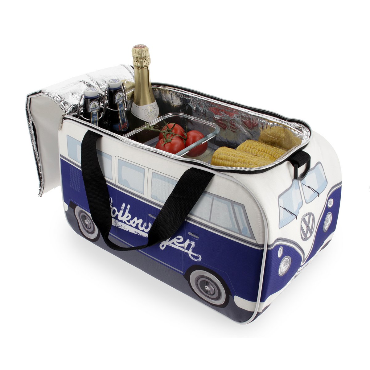 Volkswagen VW T1 Bus Bolsa Nevera (25 l) - Azul