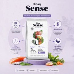 DIBAQ Sense grain-free salmon MINI 2kg