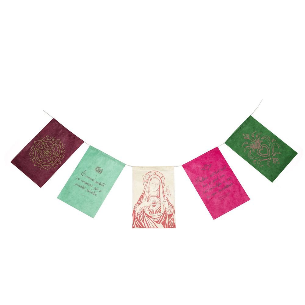 Wishing flags | Compassion | Greeting Card