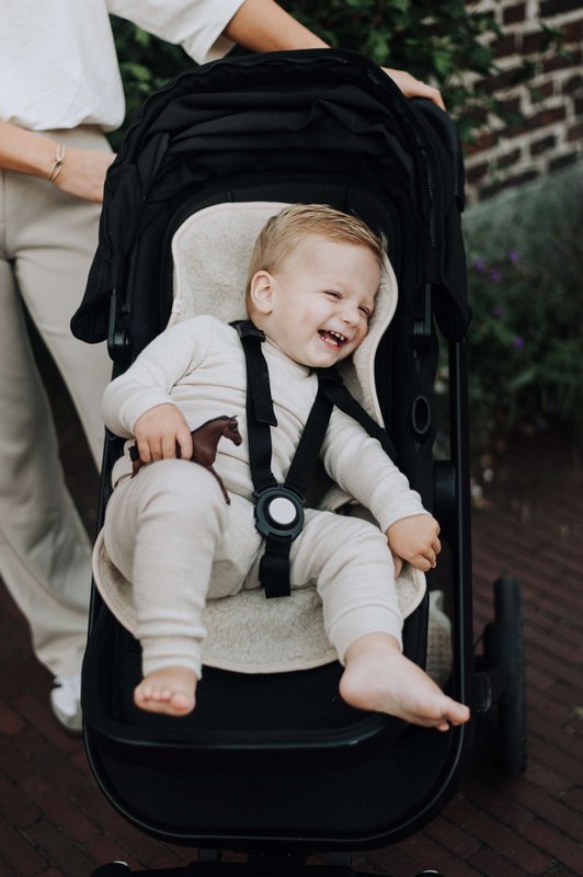 Onderlegger voor buggy of Maxi-Cosi – Merinowol