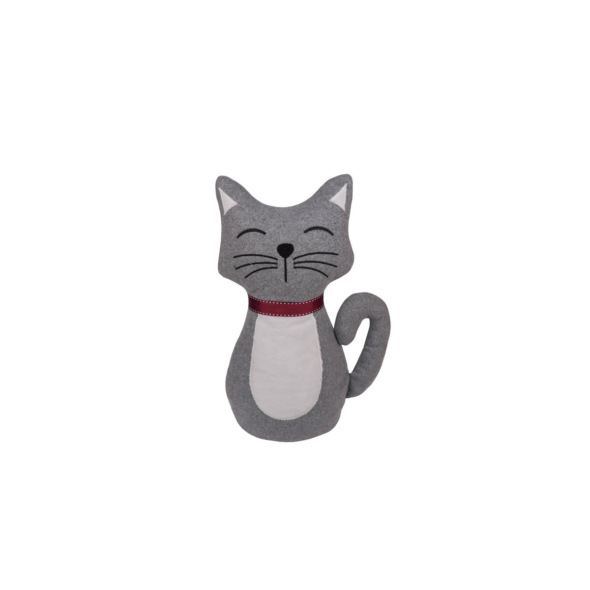 Tope de puerta gato gris 28 cm Isabelle Rose