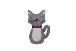 Tope de puerta gato gris 28 cm Isabelle Rose