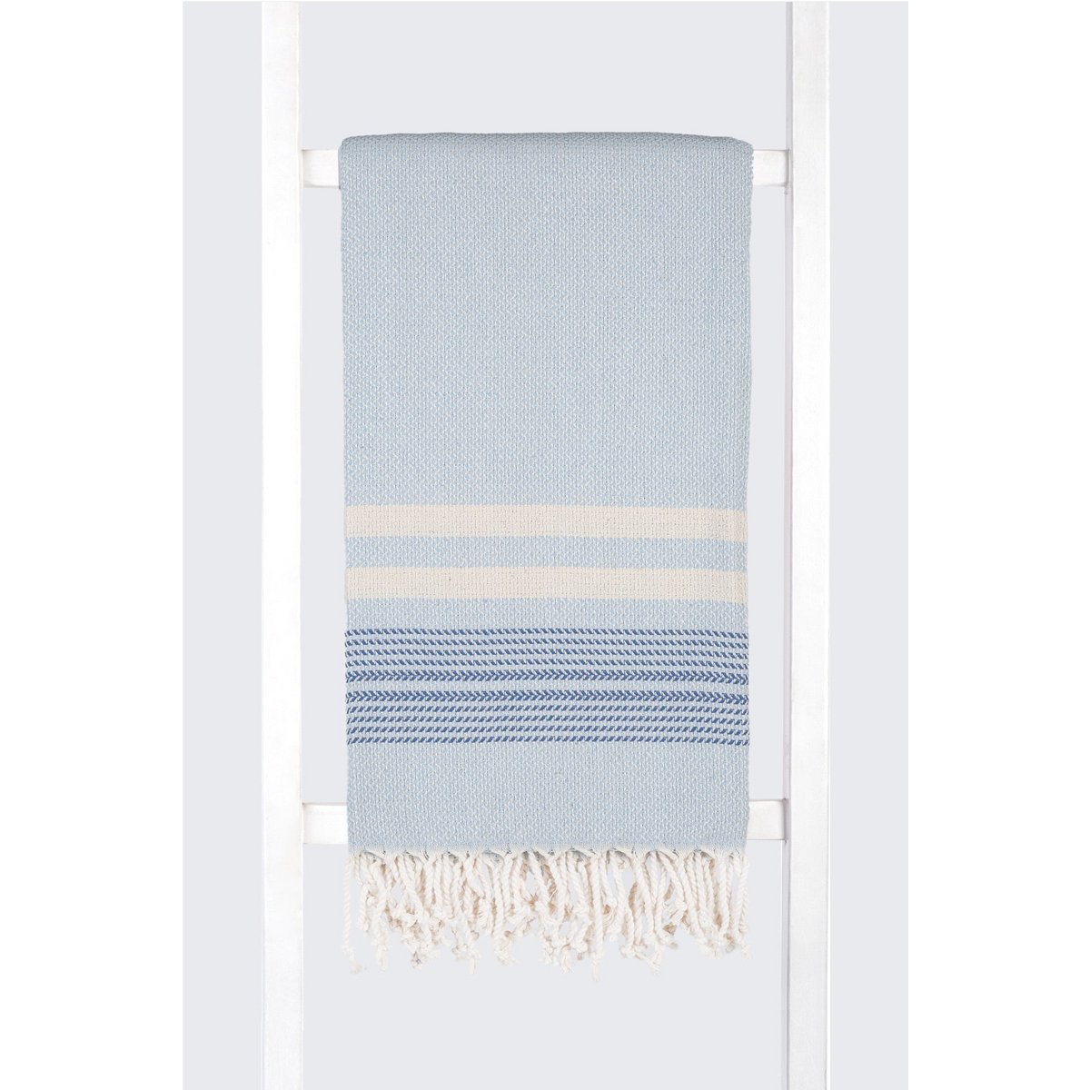 Light Blue 100 cm x 180 cm 100% Cotton