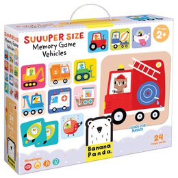 Véhicules de jeu de mémoire de taille supérieure
