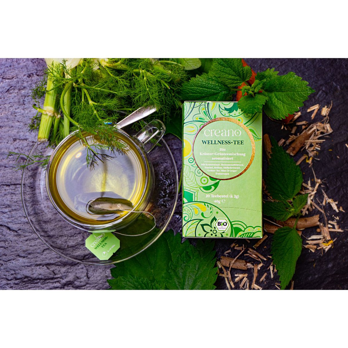 Creano Bio Wellness-Tee 20er Pack Teebeutel