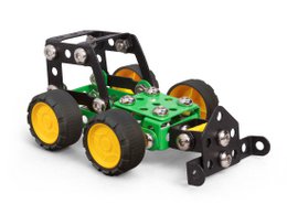 BAU -SET DIY Traktor John (Snow Shud) - Metall