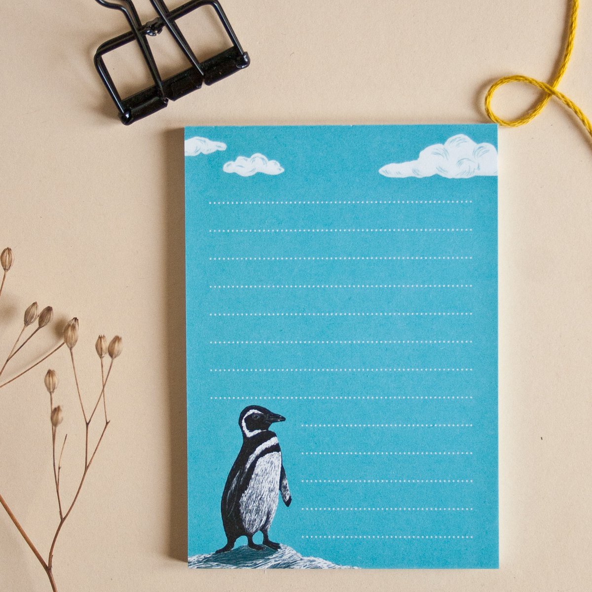 Bloc-notes A7 pingouin