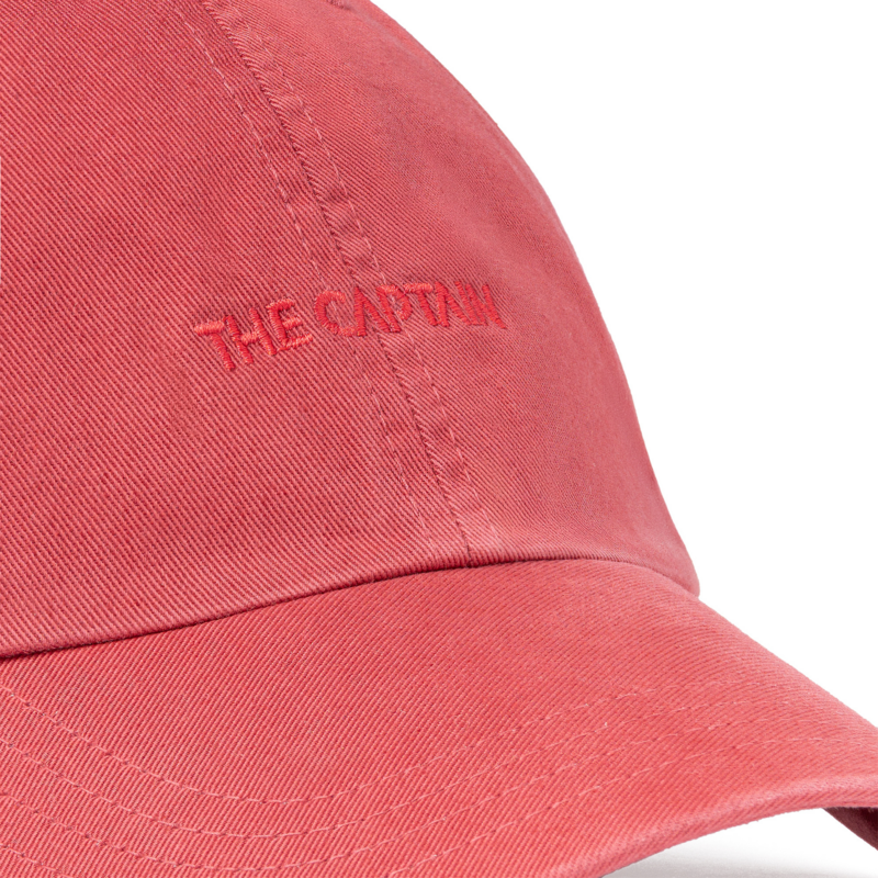 Organic Cotton Cap - baksteenrode