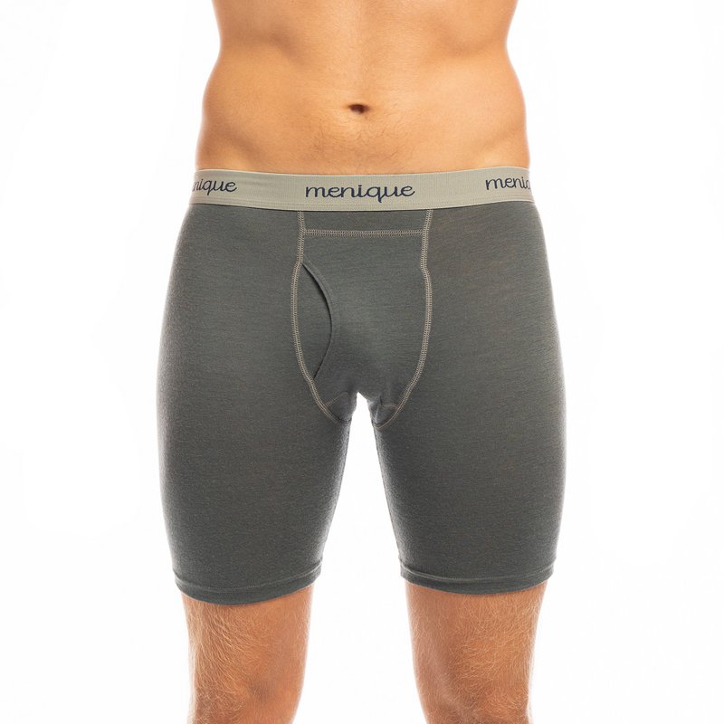 Herre Merino 160 boxershorts Perfekt grå