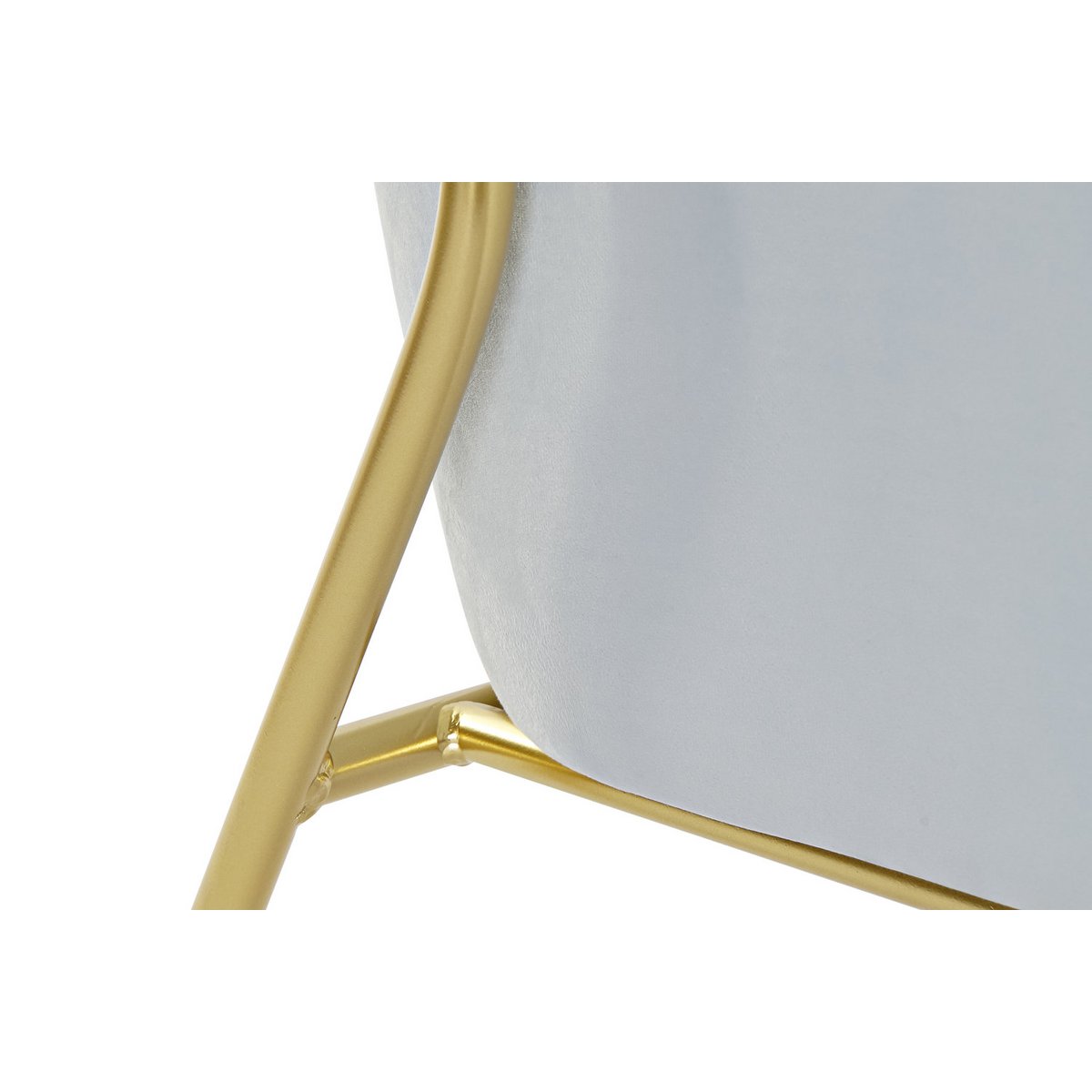 BUTACA POLIESTER METAL 62X75X85 AZUL CELESTE MB190878