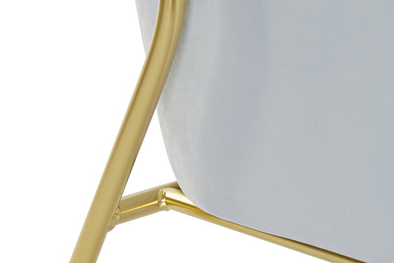 BUTACA POLIESTER METAL 62X75X85 AZUL CELESTE MB190878