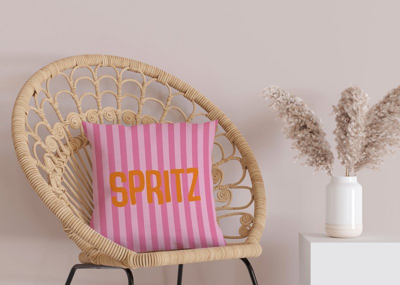 Poszewka na poduszkę - Spritz Pink
