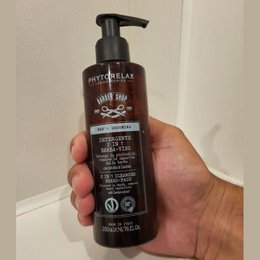 2 i 1 Cleanser Cleanser til skæg og ansigt - 200ml
