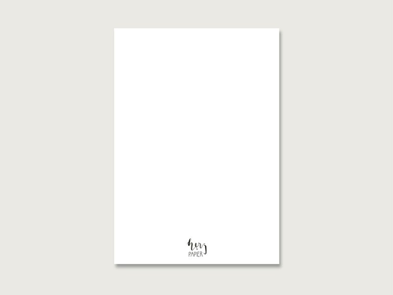 Postkort | "Collage derhjemme" P_63 | Vandfarve | Illustration | Læs | Hyggelig | Bog | Langsomt liv | Hyggelig | Hus || Hjerte & papir