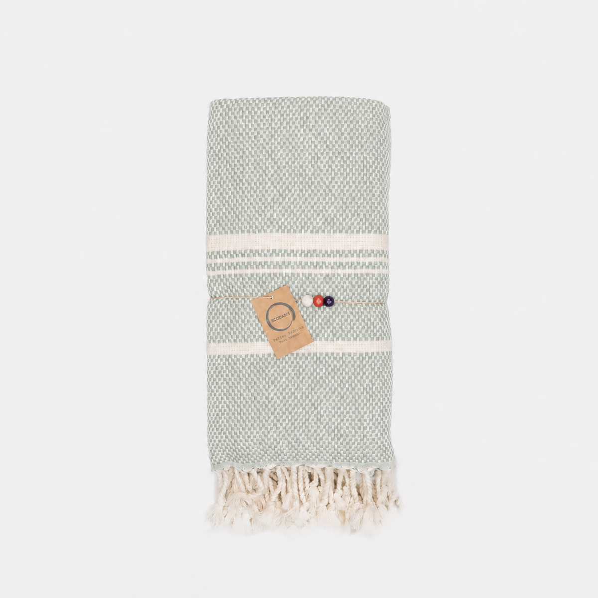 Serviette Ecobain "Grit" | Sirène magique (Salbeigrün)