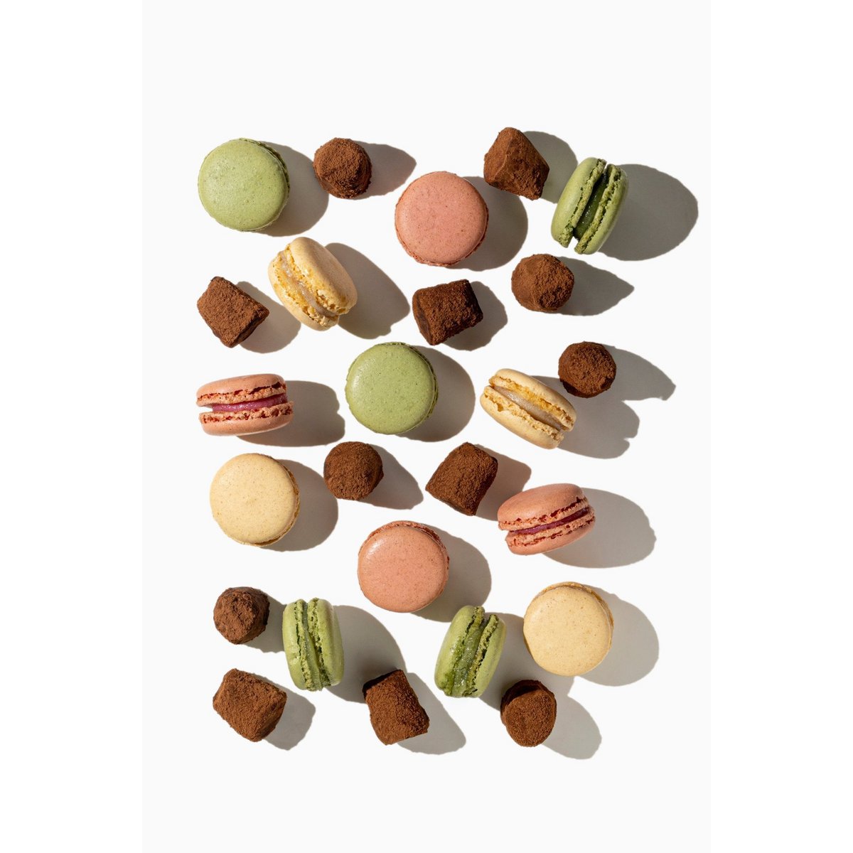 Trufas de chocolate de macarrón parisino - a granel