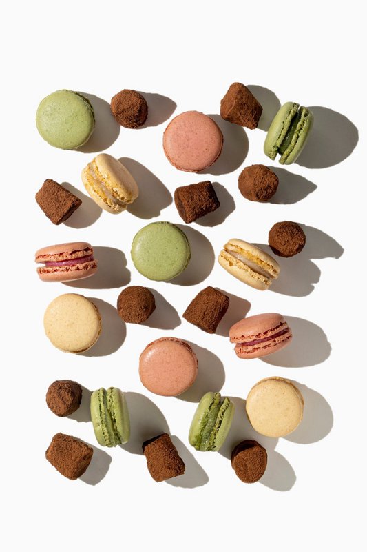 Trufas de chocolate de macarrón parisino - a granel