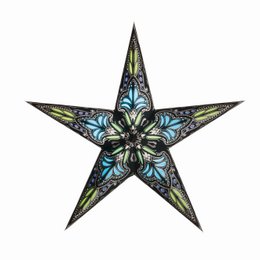 starlightz jaipur SMÅ sort/turkis