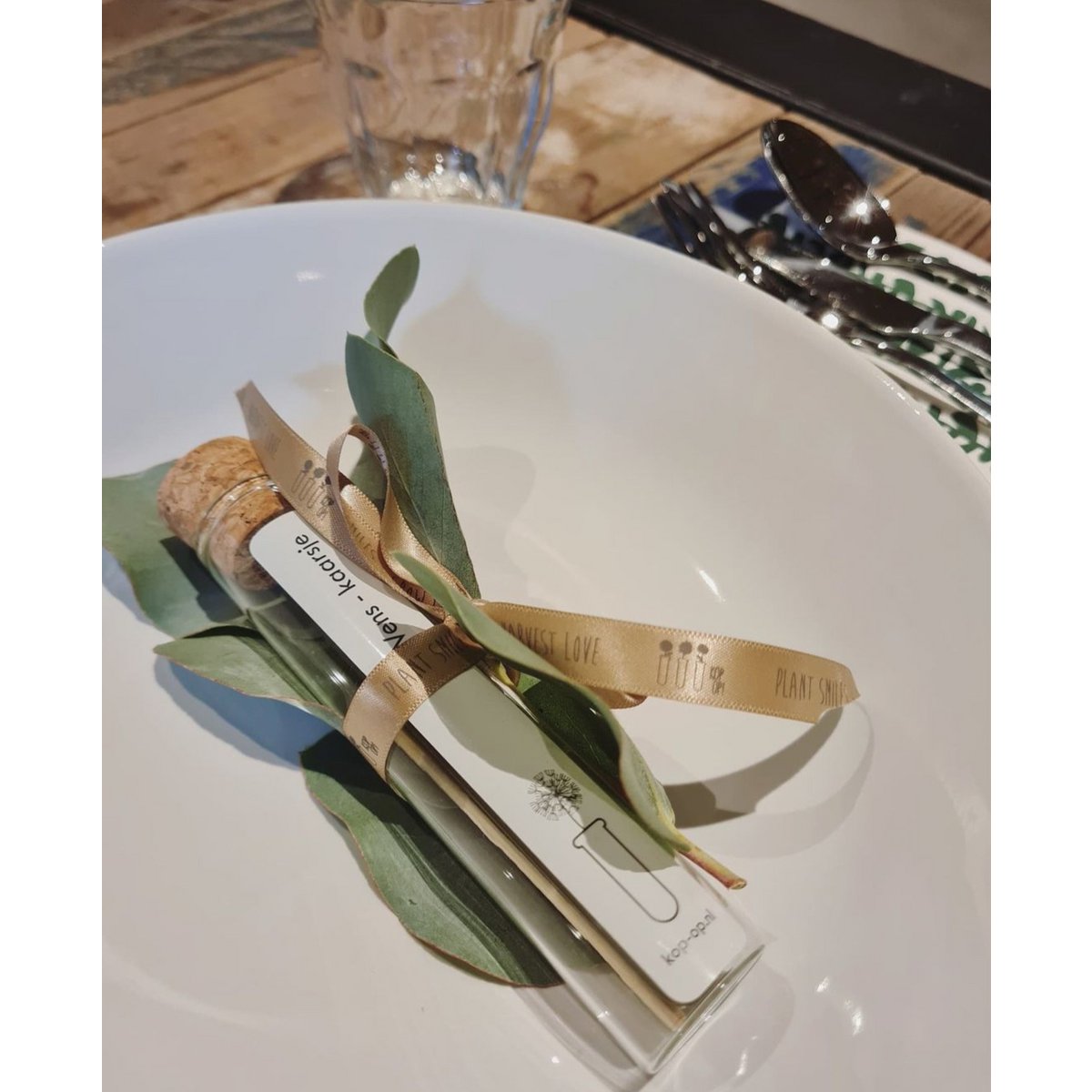 Think of you Candle - mini candle in glass tube