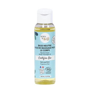 Certified organic neutral base massage oil