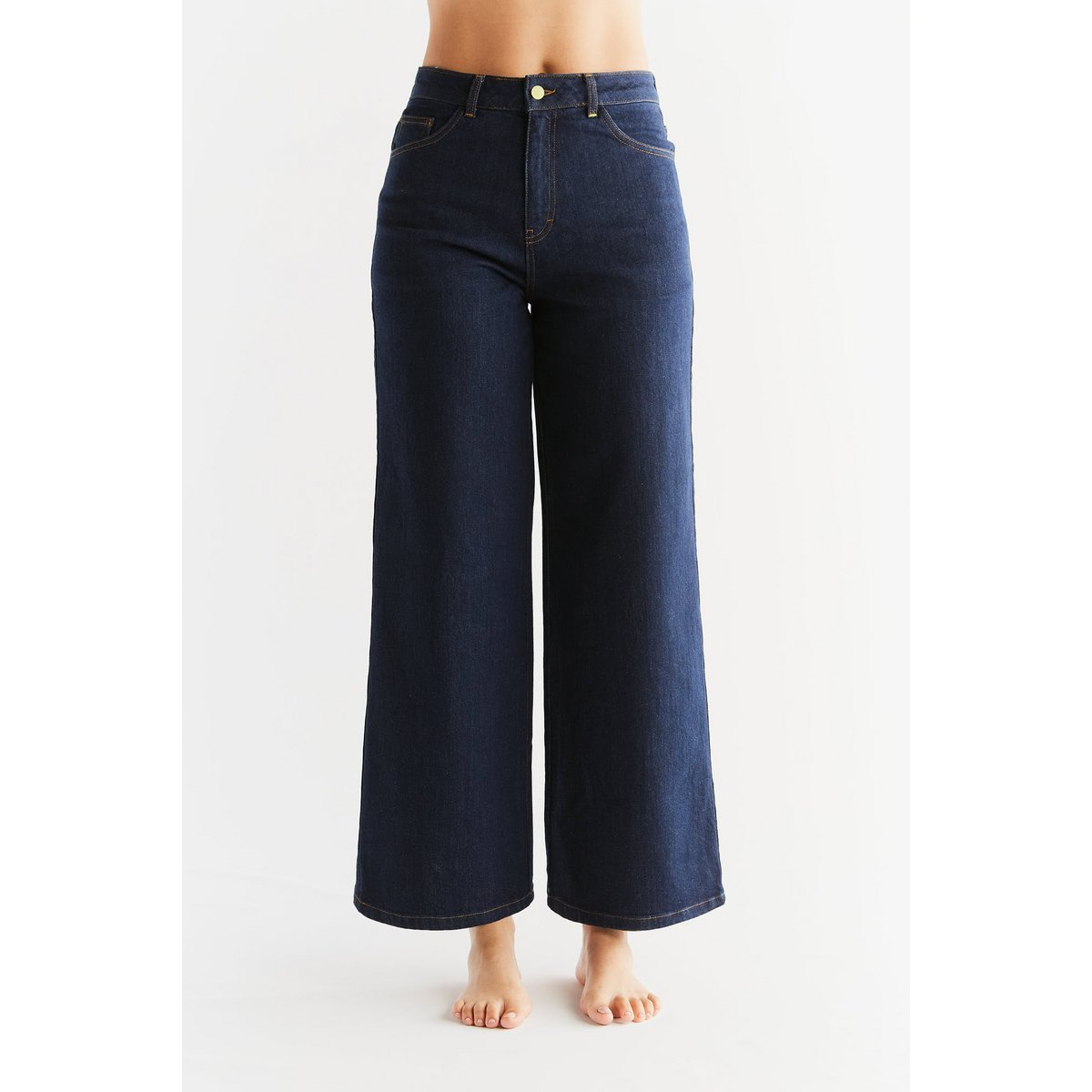 WE1009-231 | Dżinsy Damen z szeroką nogawką – Lapis Blue