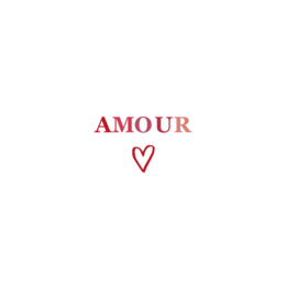Tatuaje temporal Sioou - Amor x5