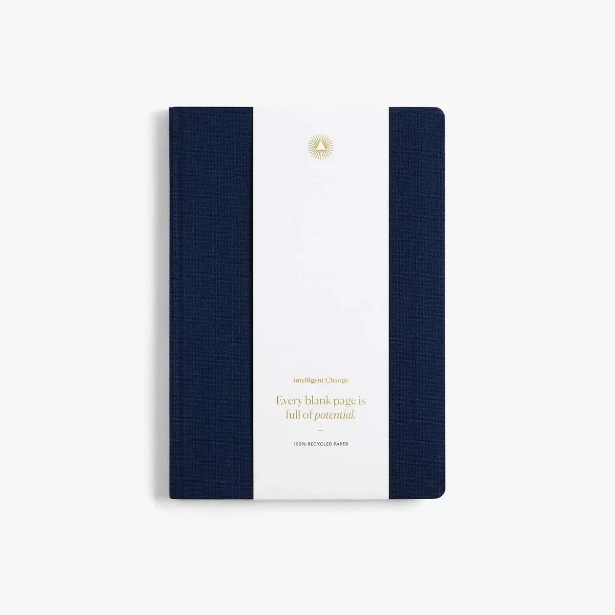 Premium -Stoff Notizbuch mit Zitaten