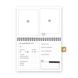 Min baby shower udfyldningsbog A5