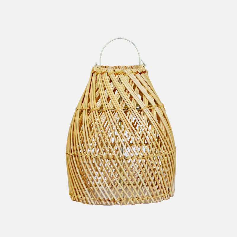 Ayana Rattan Lampshade Natural Cross - S
