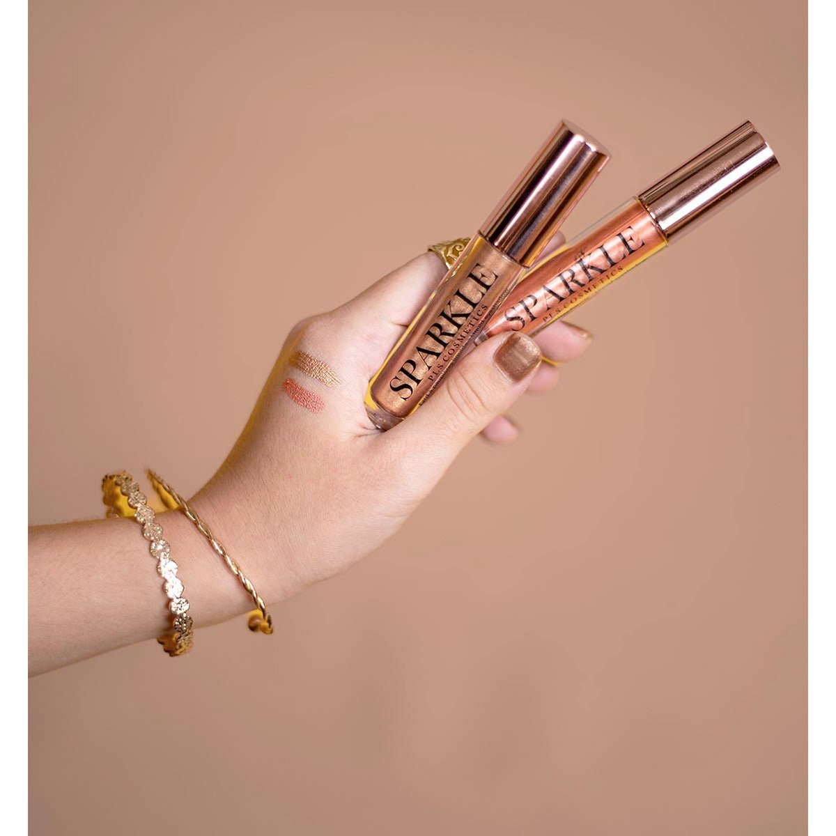 Vegan Liquid Eyeshadow -"Sparkle -CHAMPAGNE"