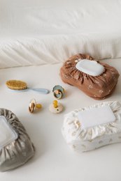 Tisu Baby Wipes Cover, Daisy Collection