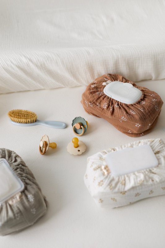 Tisu Baby Wipes Cover, Daisy Collection