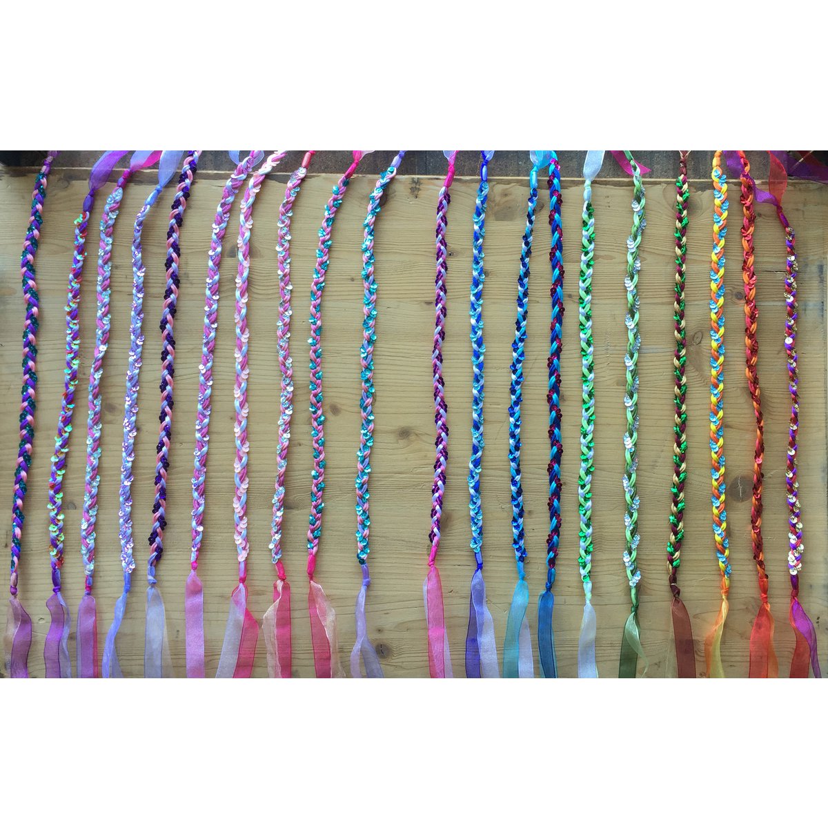 BRAID HEAD BAND - Sold x 20 assorted - ST358